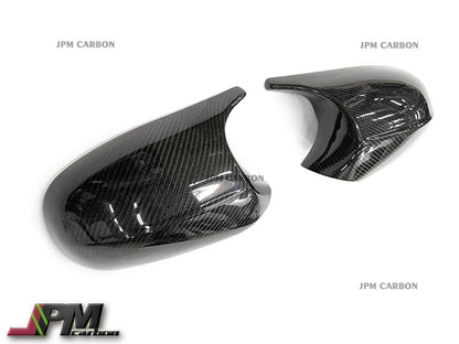 [JPMCarbon] M3 Style Carbon Fiber Replacement Mirror Covers Fits For 2011-2013 BMW E92 E93 LCI Only