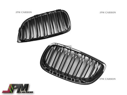[JPMCarbon] M Style Front Kidney Grille Fits For 2008-2010 BMW E92 E93 Pre-facelift 3-Series Only