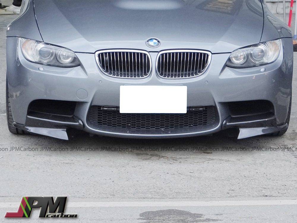 [JPMCarbon] P Style Carbon Fiber Front Add-on Splitter Lips Fits For 2008-2012 BMW E92 E93 M3 Only