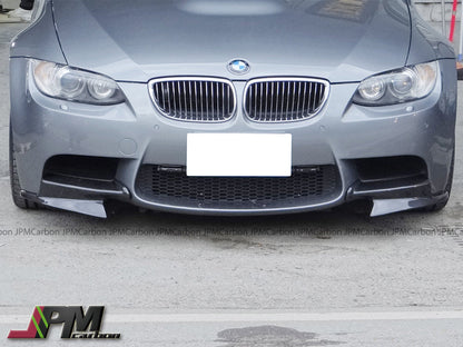 [JPMCarbon] P Style Carbon Fiber Front Add-on Splitter Lips Fits For 2008-2012 BMW E92 E93 M3 Only
