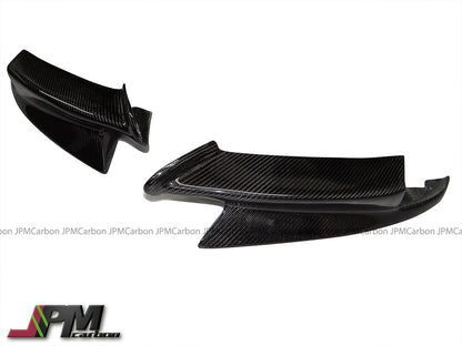 [JPMCarbon] P Style Carbon Fiber Front Add-on Splitter Lips Fits For 2008-2012 BMW E92 E93 M3 Only