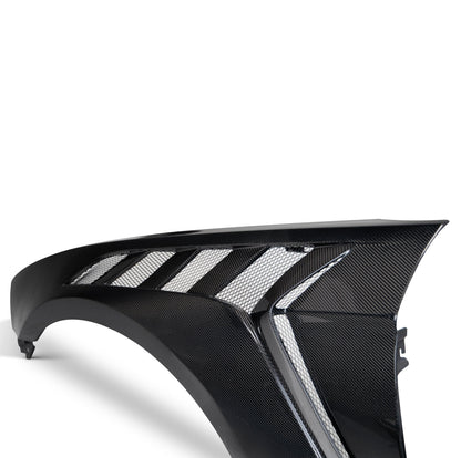2010-2014 Mustang S197 Type-GTD Gloss Carbon Fiber Fenders