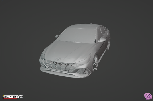Hyundai Elantra (CN7) N 3D Scan (2020+)