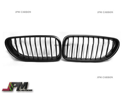 [JPMCarbon] Front Kidney Grille Fits For 2012-2018 BMW F06 F12 F13 6-Series Only