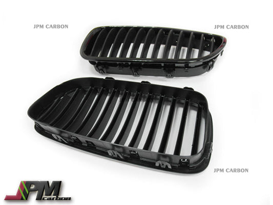 [JPMCarbon] Front Kidney Grille Fits For 2010-2016 BMW F10 F11 5-Series Only