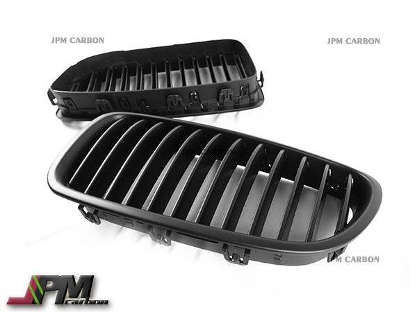[JPMCarbon] Front Kidney Grille Fits For 2010-2016 BMW F10 F11 5-Series Only