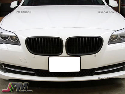 [JPMCarbon] Front Kidney Grille Fits For 2010-2016 BMW F10 F11 5-Series Only