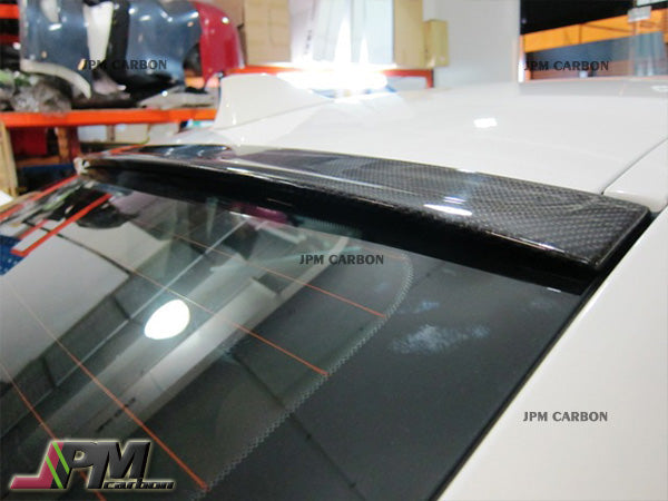 [JPMCarbon] 3D Style Carbon Fiber Roof Spoiler Fits For 2011-2016 BMW F10 5-Series Sedan Only