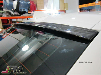 [JPMCarbon] 3D Style Carbon Fiber Roof Spoiler Fits For 2011-2016 BMW F10 5-Series Sedan Only