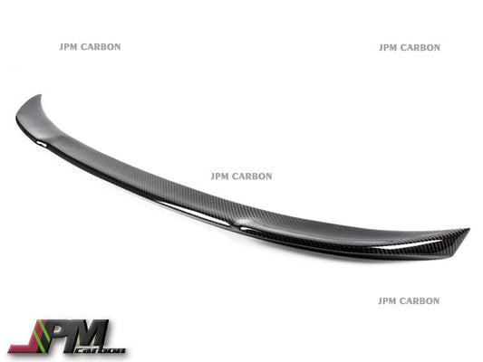 CS Style Carbon Fiber Trunk Spoiler Fits For 2011-2016 BMW F10 5-Series Sedan Only