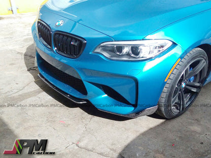 [JPMCarbon] Carbon Fiber Front Bumper Add-on Lip Fits For BMW E92 M-Sport F10 M-Sport & F87 M2