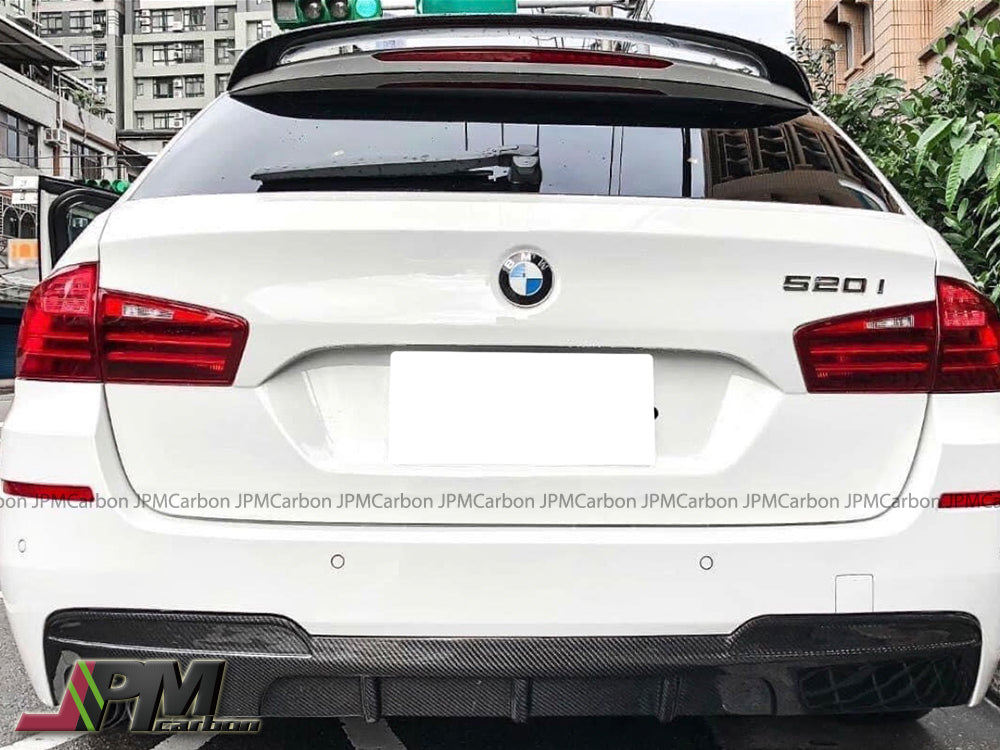 [JPMCarbon] DP Style Carbon Fiber Roof Spoiler Fits For 2011-2016 BMW F11 5-Series Wagon Only