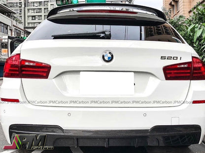 [JPMCarbon] DP Style Carbon Fiber Roof Spoiler Fits For 2011-2016 BMW F11 5-Series Wagon Only