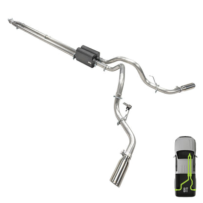 Ford, 2021-2026, 5.0L, Clamp/On - MPI Exhaust Cat-Back Dual Exhaust Kits
