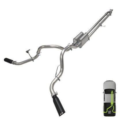 Ford, 2009-2020, 5.0L, Clamp/On - MPI Exhaust Cat-Back Dual Exhaust Kits