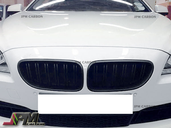 [JPMCarbon] M Style Front Kidney Grille Fits For 2012-2018 BMW F06 F12 F13 6-Series Only