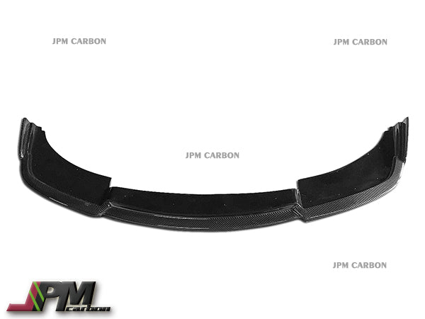 HM Style Carbon Fiber Front Bumper Add-on Lip Fits For 2012-2018 BMW F06 F12 F13 6-Series with M-Sport Package Only