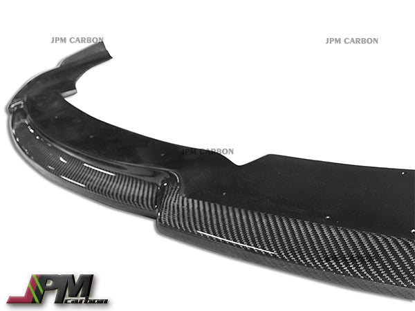 HM Style Carbon Fiber Front Bumper Add-on Lip Fits For 2012-2018 BMW F06 F12 F13 6-Series with M-Sport Package Only