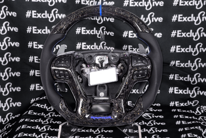 2019-2026 Ford Ranger Raptor Custom Steering Wheel by Exclusive Steering