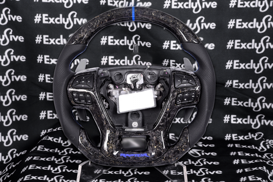 2019-2026 Ford Ranger Raptor Custom Steering Wheel by Exclusive Steering