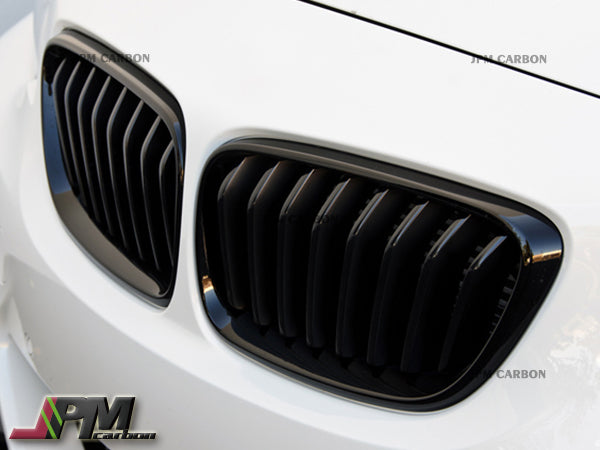 [JPMCarbon] Front Kidney Grille Fits For 2014-2021 BMW F22 F23 2-Series & F87 M2 Only
