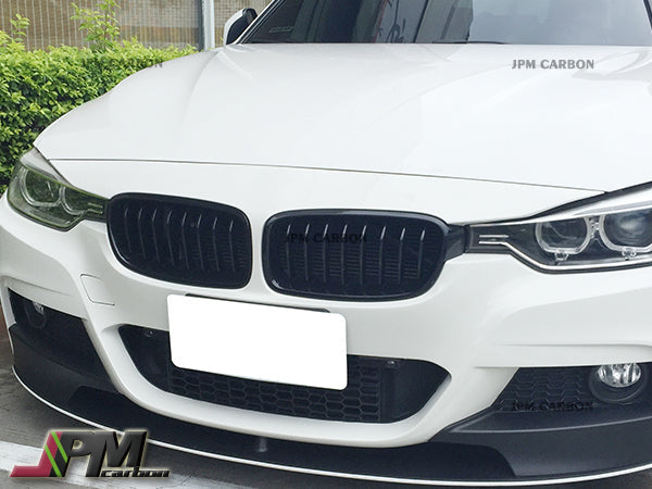 [JPMCarbon] Front Kidney Grille Fits For 2014-2021 BMW F22 F23 2-Series & F87 M2 Only