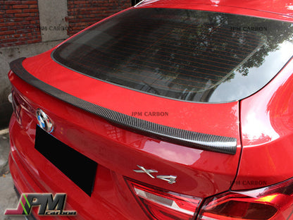 Performance Style Carbon Fiber Trunk Spoiler Fits For 2014-2017 BMW F26 X4 Only
