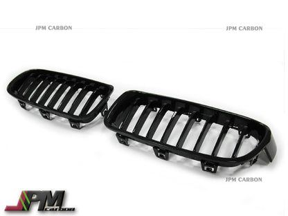 [JPMCarbon] Front Kidney Grille Fits For 2012-2018 BMW F30 F31 3-Series Only