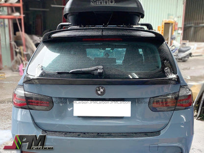 [JPMCarbon] Performance Style Carbon Fiber Roof Spoiler Fits For 2012-2018 BMW F31 Wagon Only