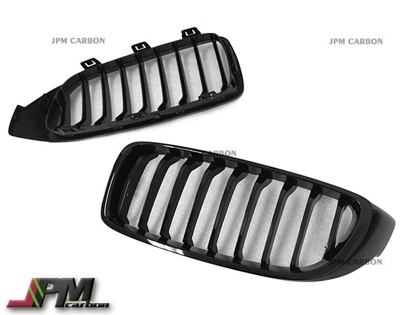 [JPMCarbon] Front Kidney Grille Fits For 2014-2020 BMW F32 F33 F36 4-Series Only