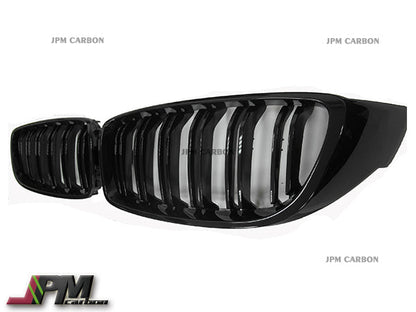 [JPMCarbon] M Style Front Kidney Grille Fits For 2014-2020 BMW F32 F33 F36 4-Series Only