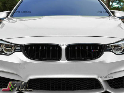 [JPMCarbon] M Style Front Kidney Grille Fits For 2014-2020 BMW F32 F33 F36 4-Series Only
