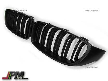 [JPMCarbon] M Style Front Kidney Grille Fits For 2014-2020 BMW F32 F33 F36 4-Series Only