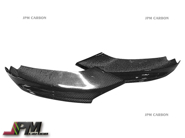 [JPMCarbon] P Style Carbon Fiber Front Bumper Add-on Splitter Lips Fits For 2014-2020 BMW F32 F33 F36 with M-Sport Package Only