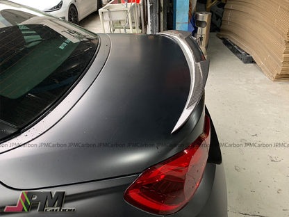 M4 Style Carbon Fiber Trunk Spoiler Fits For 2014-2020 BMW F33 4-Series Convertible Only