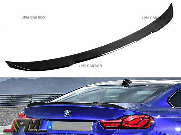 CS Style Carbon Fiber Trunk Spoiler Fits For 2015-2020 BMW F82 M4 Only