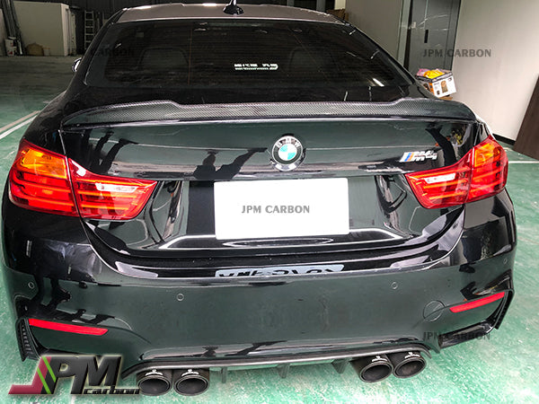 CS Style Carbon Fiber Trunk Spoiler Fits For 2015-2020 BMW F82 M4 Only
