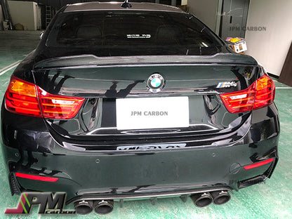 CS Style Carbon Fiber Trunk Spoiler Fits For 2015-2020 BMW F82 M4 Only