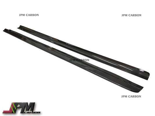 [JPMCarbon] 3D Style Carbon Fiber Side Skirt Add-on Lips Fits For 2015-2019 BMW F15 X5 & F16 X6 M-Sports