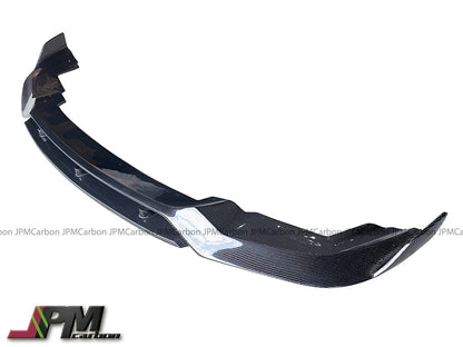 [JPMCarbon] V Style Carbon Fiber Front Bumper Add-on Lip Fits For 2019-2021 BMW F87 M2 Competition Only