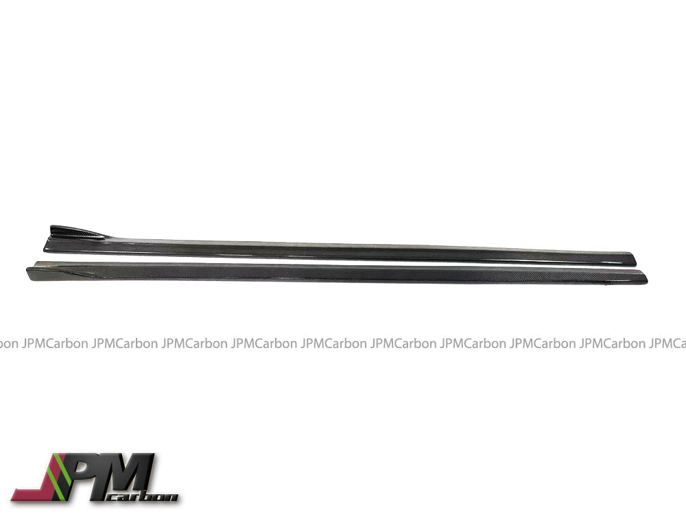 [JPMCarbon] DP Style Carbon Fiber Side Skirt Add-on Lips Fits For 2015-2021 BMW F87 M2 Only