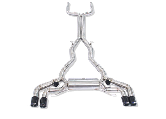 BMW F90 M5 Catback Exhaust Valved Performance Xpipe - Yonristic Performance