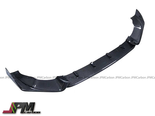 [JPMCarbon] AE Style Carbon Fiber Front Add-on Lip (3pcs) Fits For 2018-2021 BMW F97 X3M / F98 X4M Only