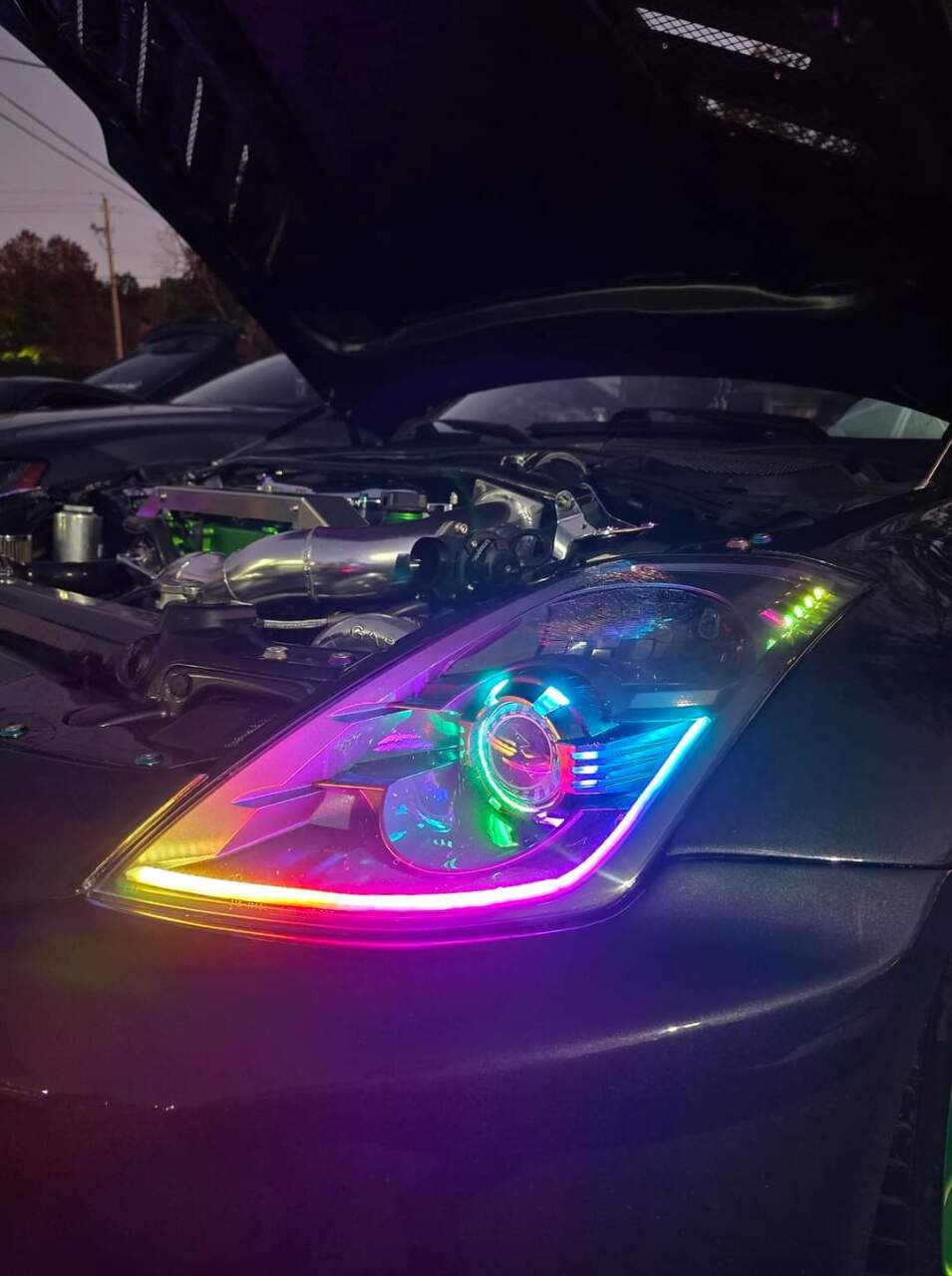 2003-2009 Nissan 350Z BlueGhozt Iron Man Headlights