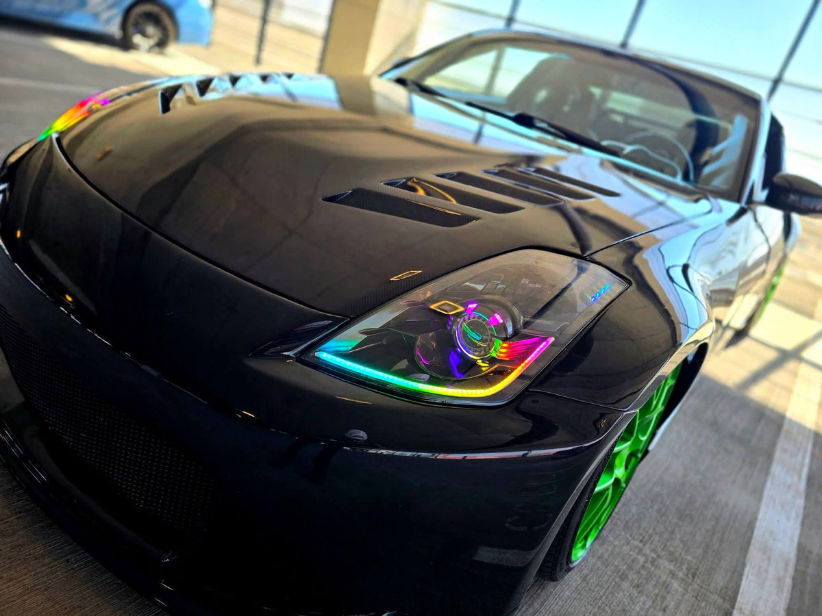 2003-2009 Nissan 350Z BlueGhozt Iron Man Headlights