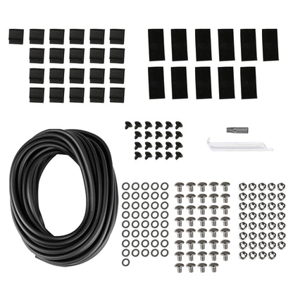 1988-1998 Chevrolet C/K 1500 / 1992-1999 Suburban/Yukon Smooth Polypropylene Rivet Style Fender Flares