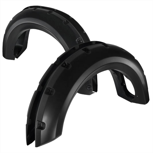 2009-2014 Ford F-150 Styleside Smooth Rivet Style Fender Flares