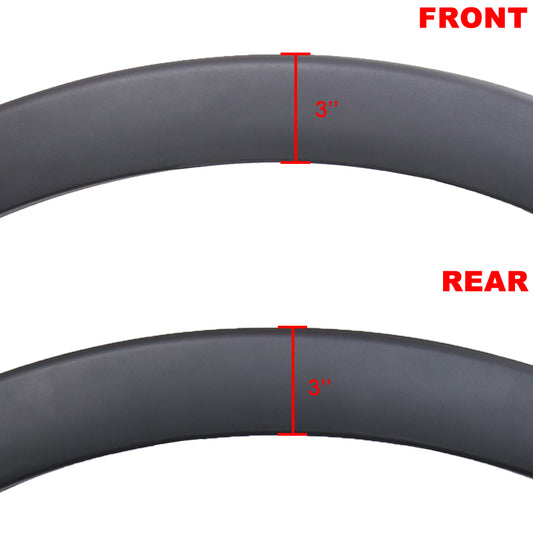 2004-2008 Ford F-150 Flareside Smooth Factory OE Style Fender Flares
