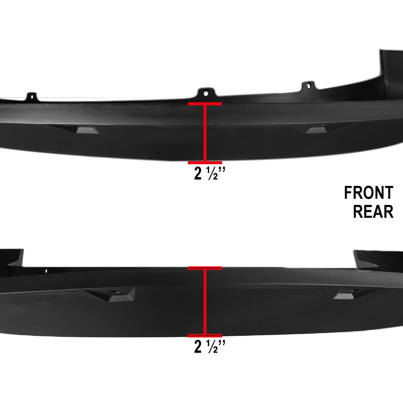 2017-2021 Ford F-250/F-350/F-450/F-550 Super Duty Rivet Style Fender Flares