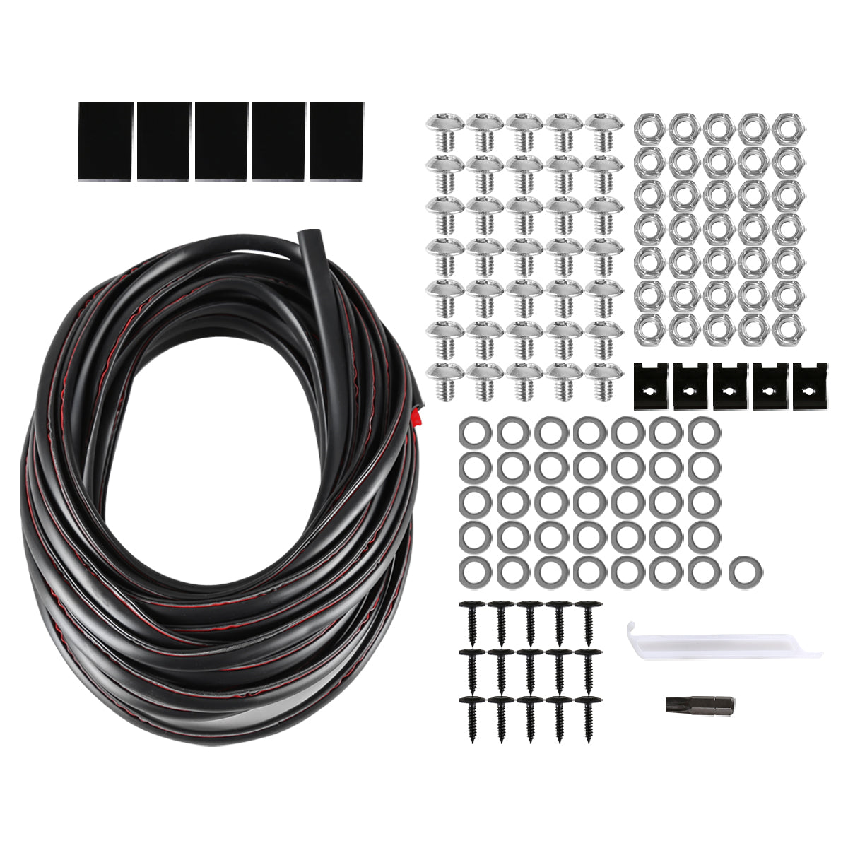2010-2017 Dodge RAM 2500/3500 Smooth V2 Rivet Style Fender Flares